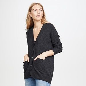Nadaam Cashmere Boyfriend Cardigan Nwt 